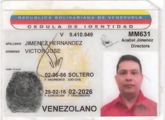 Víctor José Jiménez Hernández