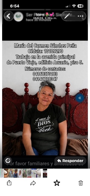 María del Carmen Sánchez peña