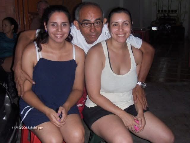 Luis, fabiana y fiorella garcia
