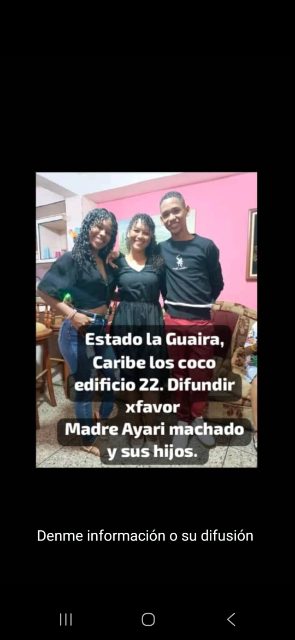 Ayari machado añangure, he hijos