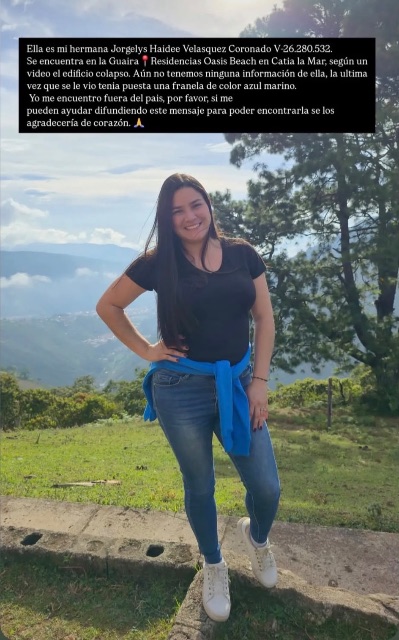 Jorgelys Haidee Velasquez Coronado:V-26.280.532.
