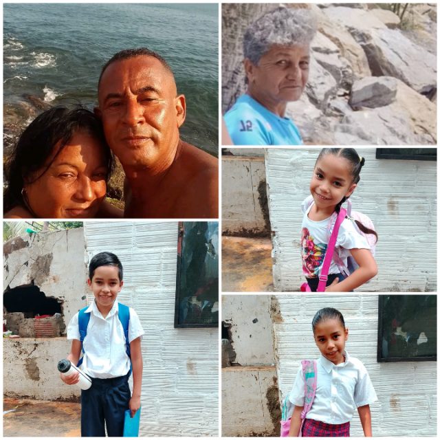 Crisbely Sánchez, Carlos lucambio, Zaida osal y los niños aran, Aranza