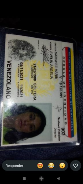 Evelin Argelia Sánchez marin
