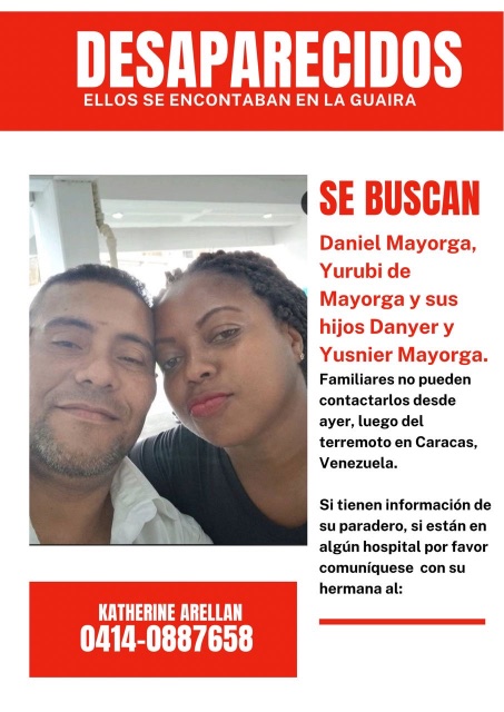 Daniel Mayorga y esposa