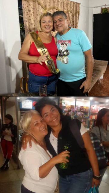 Belkys, Elba y Boris Ibarra, Eylin Luna