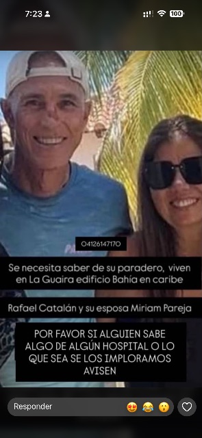 Rafael Catalan y Miriam Pareja
