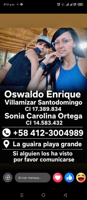 Oswaldo Enrique Villamizar santodomingo