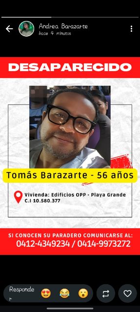 Tomas Roberto Barazarte González