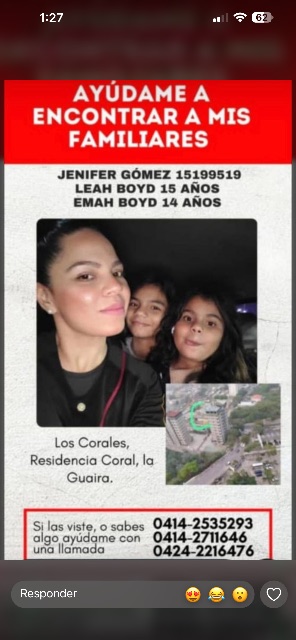 Jenifer Gómez, Leah y Emah Boyd