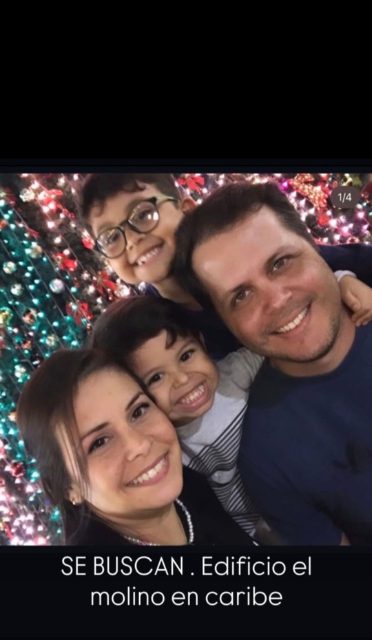 Daniel herrera, jhoana lobo y sus hijos