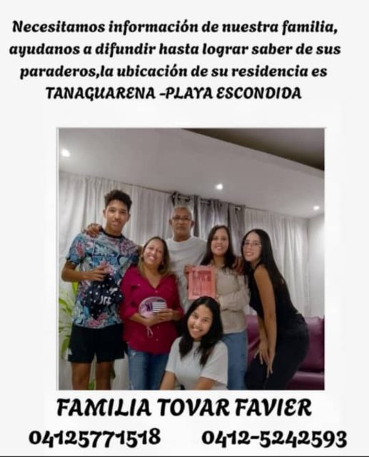 Familia Tovar Favier
