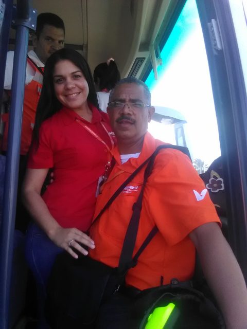 Juvenal pacheco y su hija