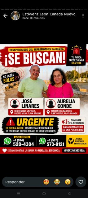 Aurelia Conde y José Linares