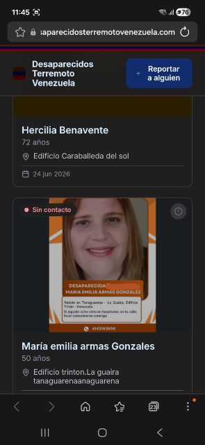 MARIA Emilia Armas Gonzales