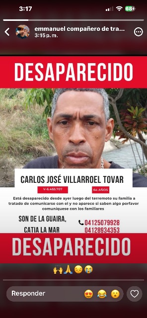 Carlos josé Villarroel tovar