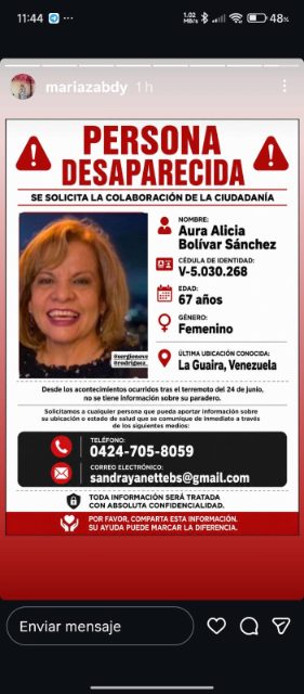 Aura Alicia Bolívar Sánchez