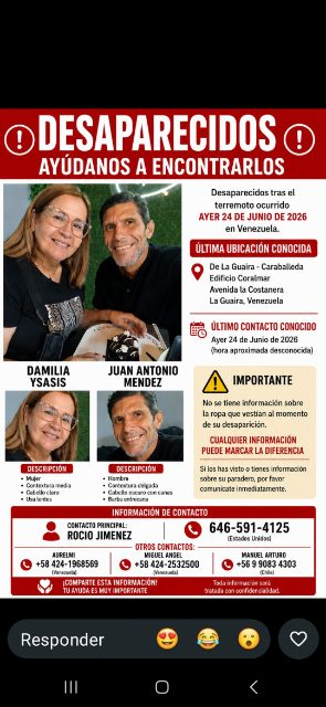 Damilias Isasis y Juan mendez