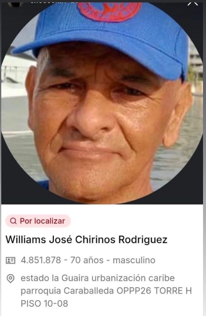 Williams José Chirinos Rodríguez