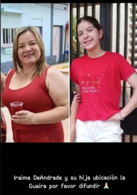 Iraima y Victoria nieto