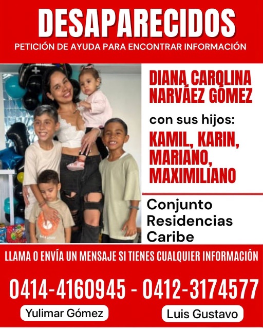 Diana y sus hijos