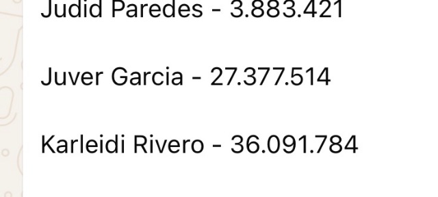 Juver García C.I: 27.377.514