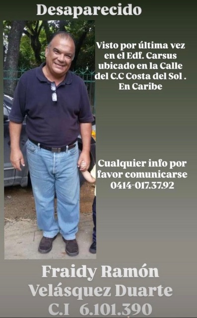 Fraidy Ramon Velasquez Duarte