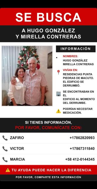 Mirella Contreras y Hugo González