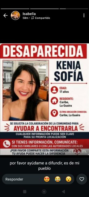 Kenia Sofía dun sangrona