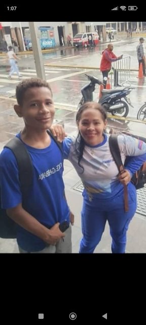 Tahilys Daniela Torrealba Pacheco y Tahison Daniel Ramírez TORREALBA