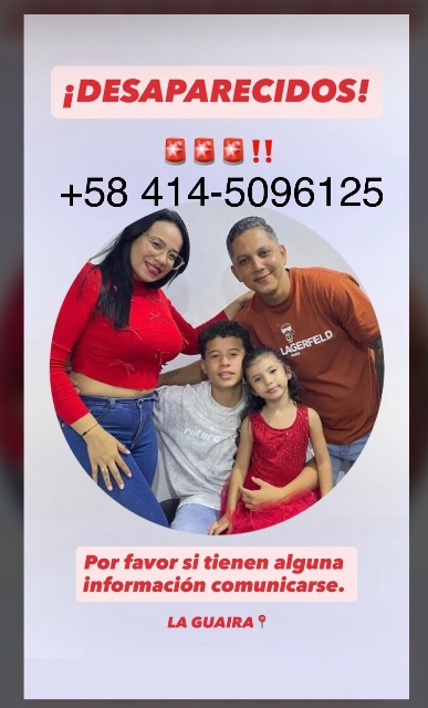 Wilmer Eugenio Germany mundo, Rosbely Pérez Guerrero, Andrea Camila lía Pérez, Jesús Prérez