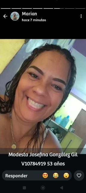 Modesta josefina gonzalez