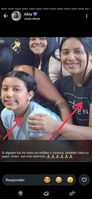 Miliber y Victoria Perez