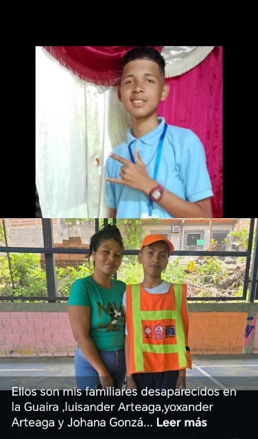 Luisander Arteaga y Yoxander Arteaga