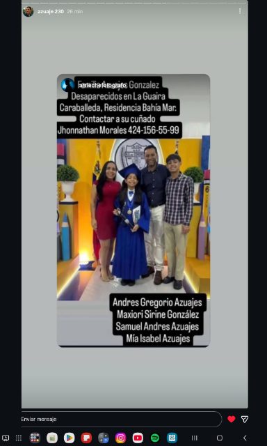 Familia Azuajez Gonzalez