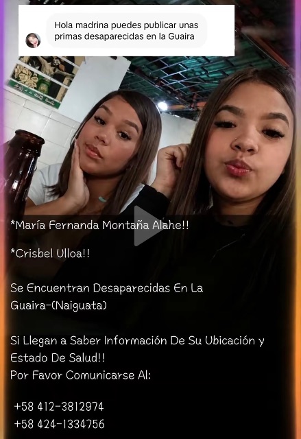 María Fernanda Montaña Alahe,Crisbel Ulloa