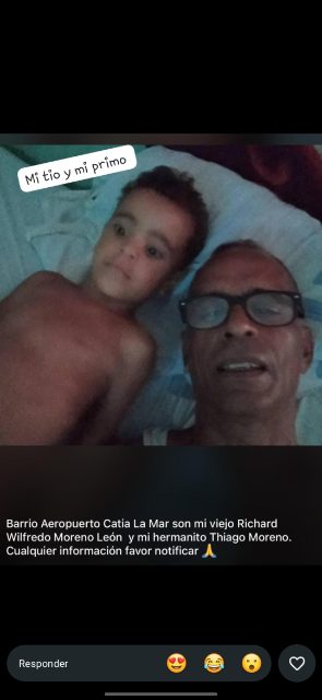 Richard Wilfredo Moreno León y Thiago Moreno