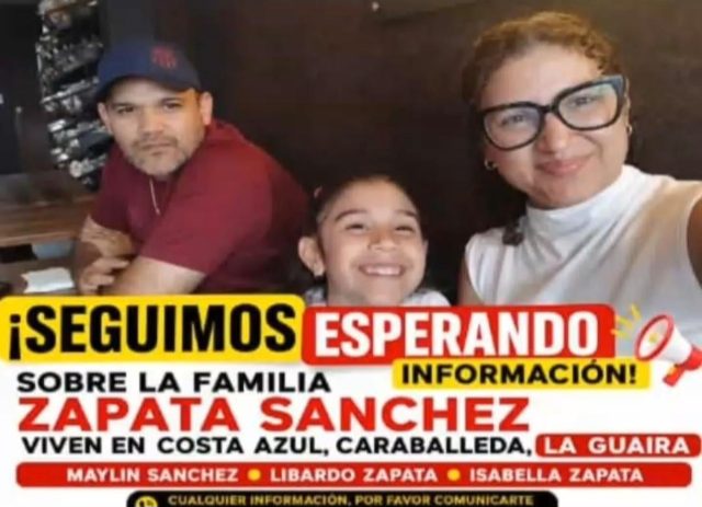 Maylin Sánchez, Isabela Zapata, Libardo Zapata
