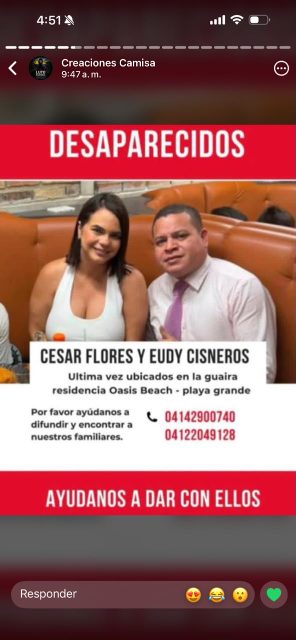 Cesar flores y eudis cisneros