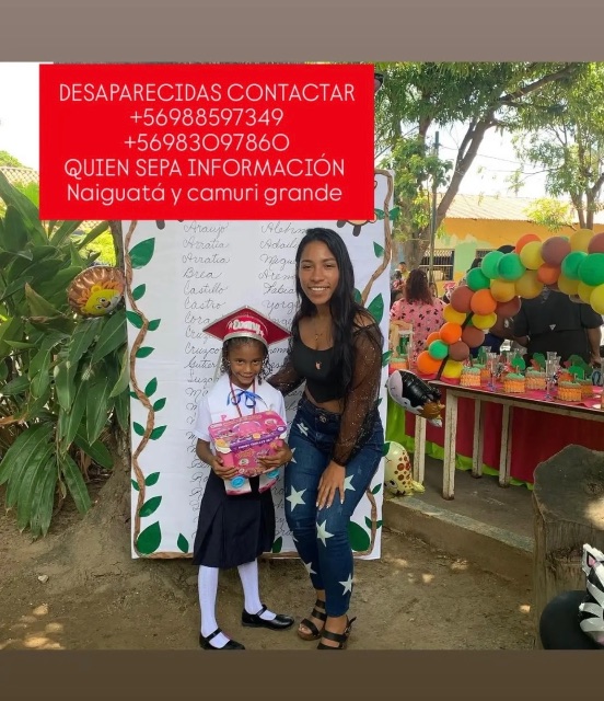 Hilario Estefany tineo escobar y Evany mota escobar