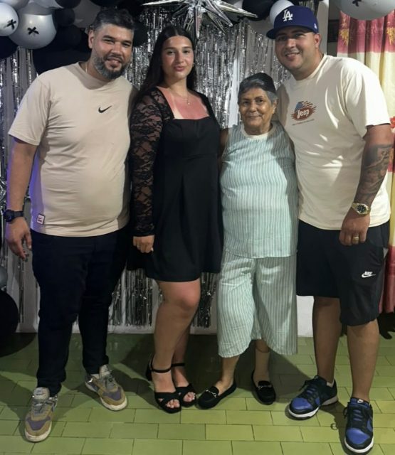 Darwin López, Mariana Franco, María Rodríguez, Jhon Alexis Franco
