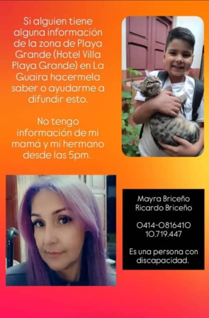 Mayra Briceño y Ricardo briceño