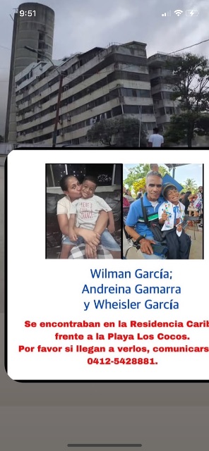 William García Andreina Gamarra y wheisler García