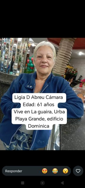 Ligia de Abreu cámara