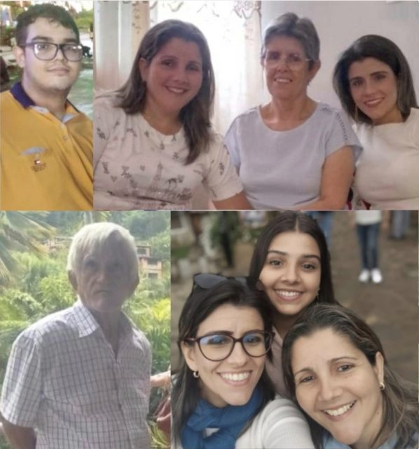 Johan Manuel Figueira, Karina Figueira, Mecia Figueira, Nathaly Figueira, Francisco y Ariamna Figueira Nathaly y Karina.