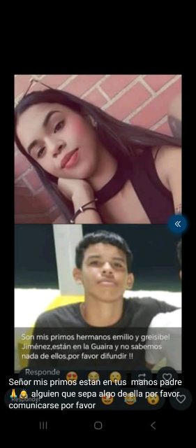 Greicy Jiménez emilio Jiménez