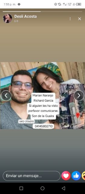 Marian naranjo y Richard García