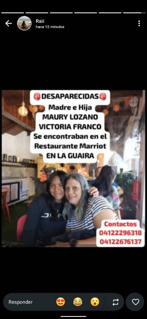 Maury Lozano y Victoria Franco