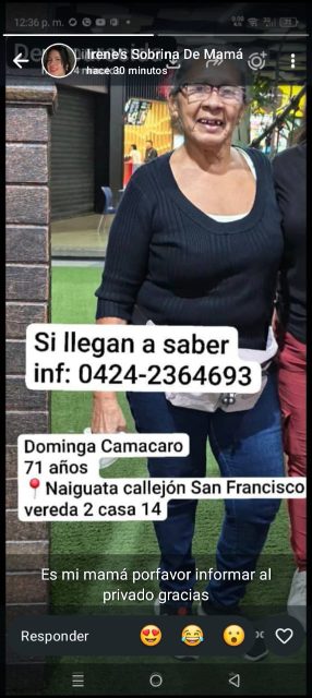 Dominga camacaro