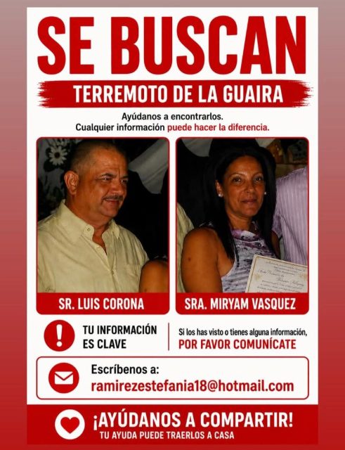 Luis Enrique Corona y Miryam Vazquez