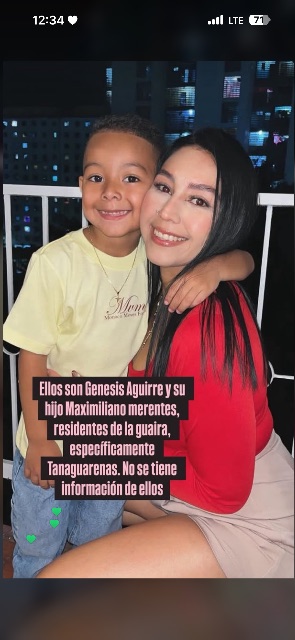 Génesis Aguirre y Maximiliano Merentes